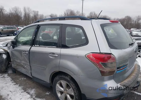 2015 Subaru Forester 2.5I из США, поврежденный, VIN JF2SJABC8FH529565